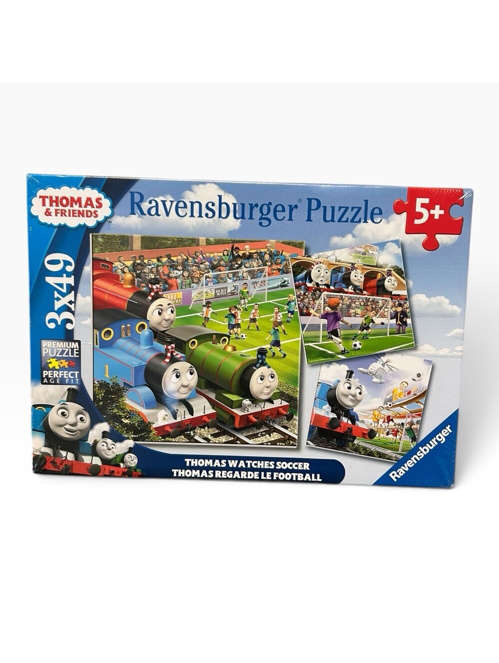 Ravensburger Thomas & Friends Puzzle Thomas Watches Soccer Premium Puzzle New